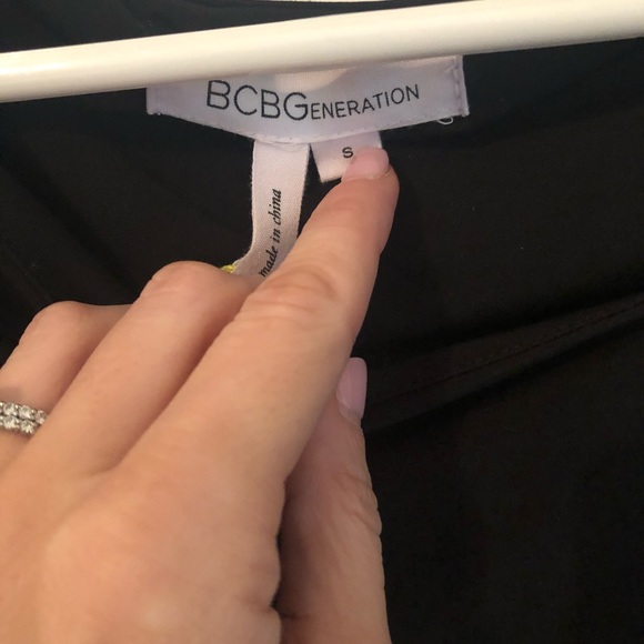 BCBGeneration black mini dress. - Picture 2 of 2